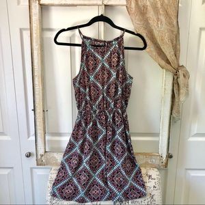 Chic Patterned Dress